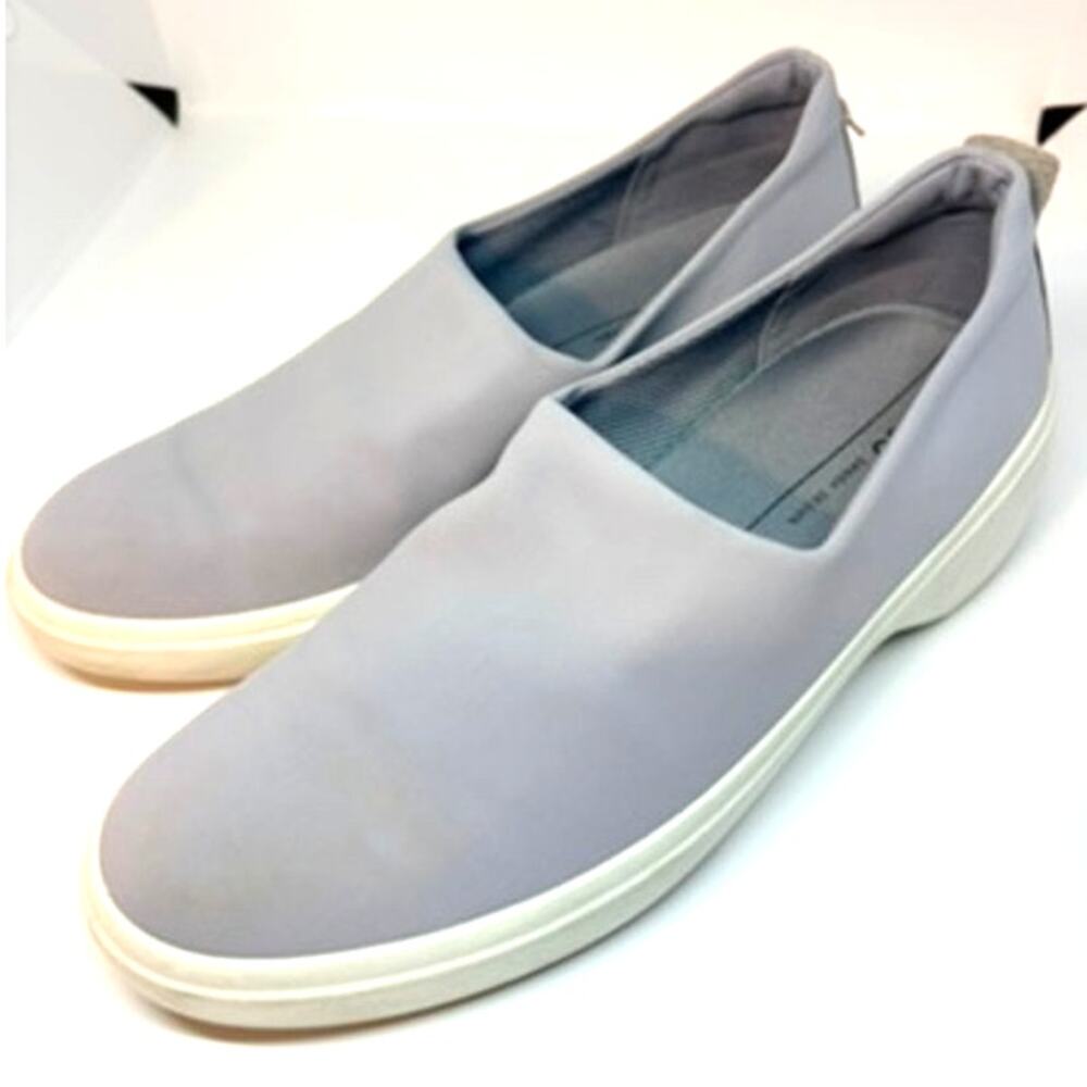 Ecco gray slip on women's shoes 40